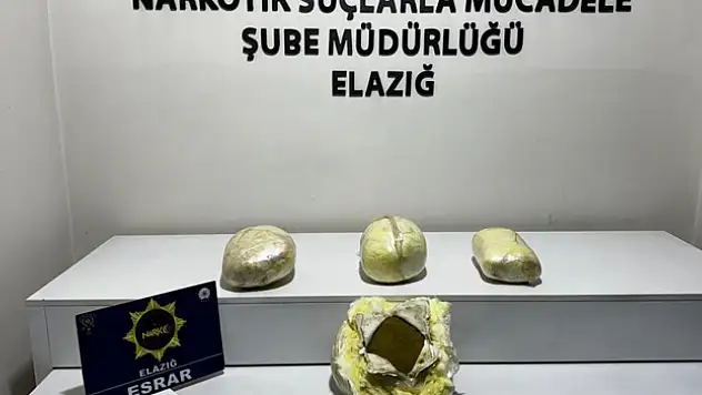 7 kilo esrar ele geçirildi