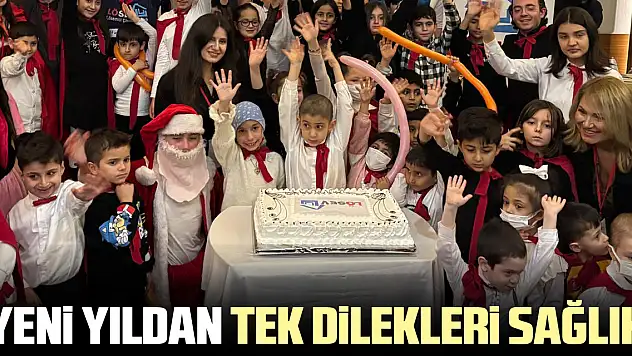 'Yeni Yıldan Tek Dilekleri Sağlık'