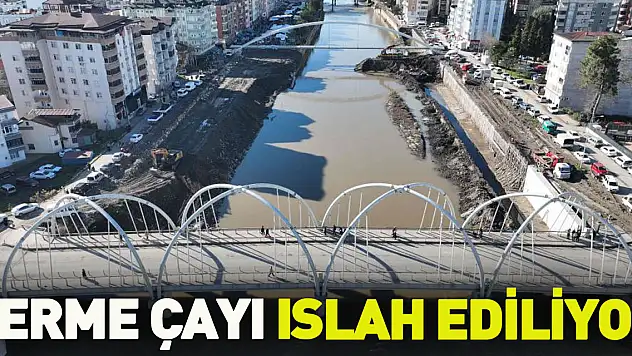 Terme Çayı ıslah ediliyor