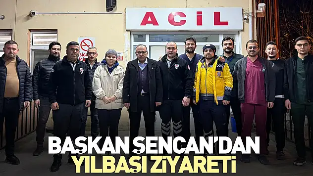 Başkan Şencan'dan Yılbaşı Ziyareti