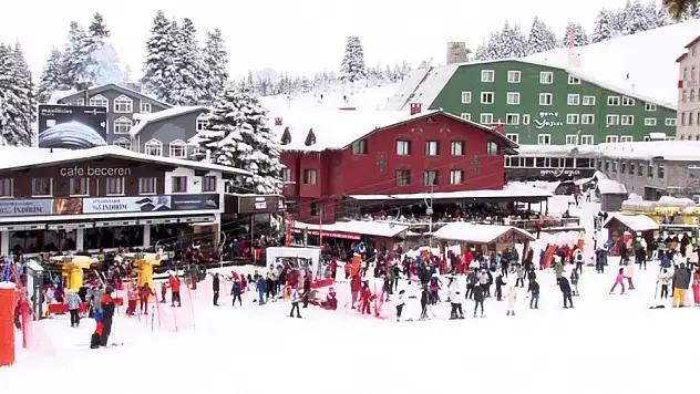 Uludağ'da pistler doldu