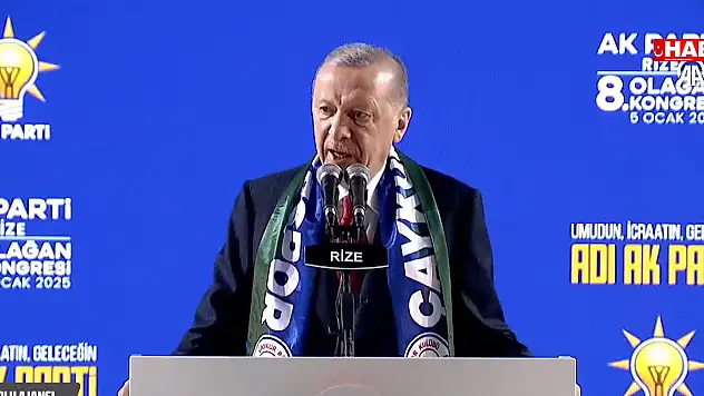 Erdoğan'dan Samsun-Sarp Hızlı Tren açıklaması!