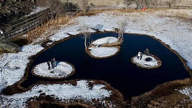 Yüzen adalar doğaseverleri ağırlıyor