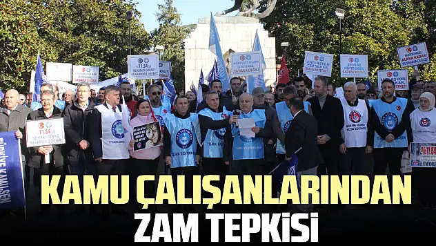 Kamu Çalışanlarından Zam Tepkisi