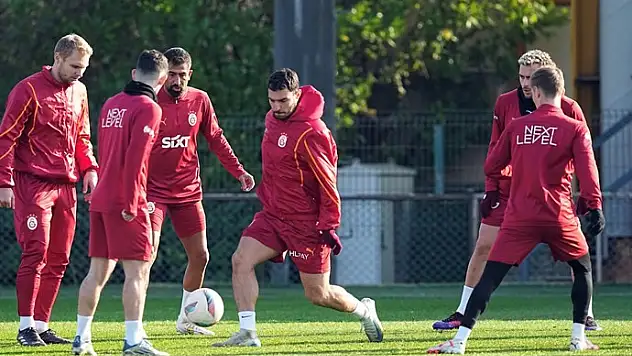 Galatasaray, Başakşehir maçı hazırlıklarını sürdürdü