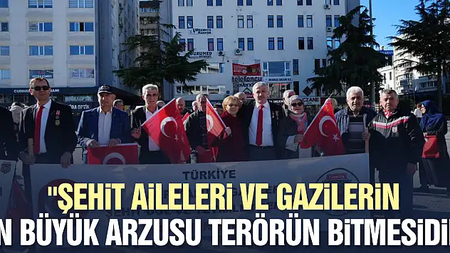 'Teröre Karşı Tek Ses, Tek Yürek'