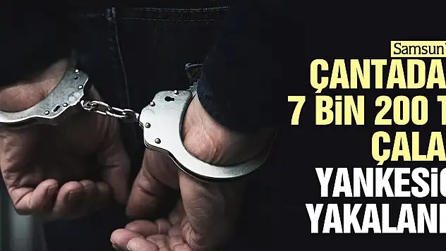 7 bin TL çalan hırsız yakalandı