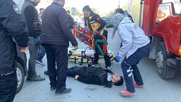 Karaman'da otomobilin çarptığı yaya yaralandı