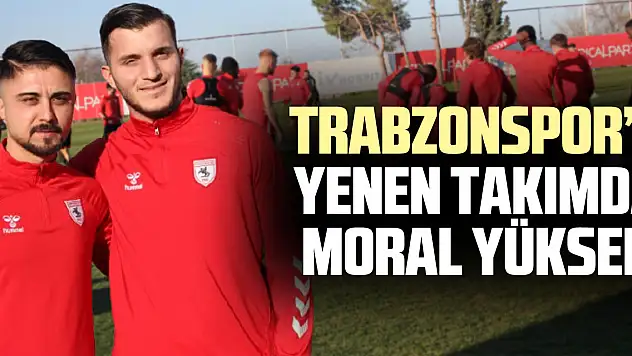 Trabzonspor'u Yenen Takımda Moral Yüksek
