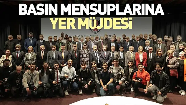 Basın mensuplarına yer müjdesi