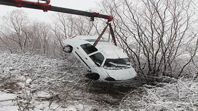 Karadeniz'de kar kazalara sebep oldu