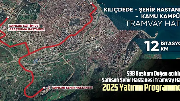 Şehir Hastanesi Tramvay Hattı, Yatırım Programı'na alındı!