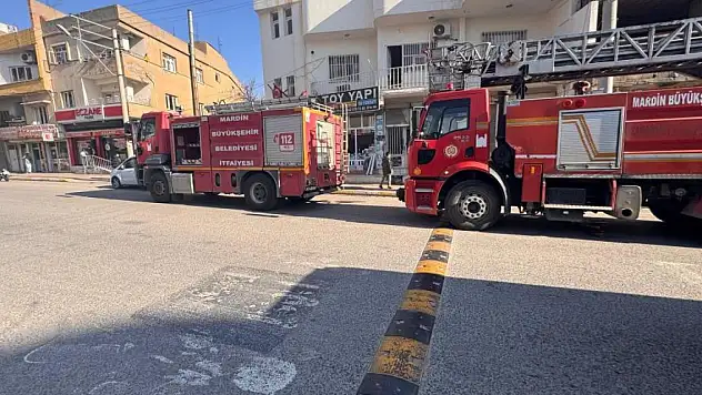 Mardin'de korkutan yangın