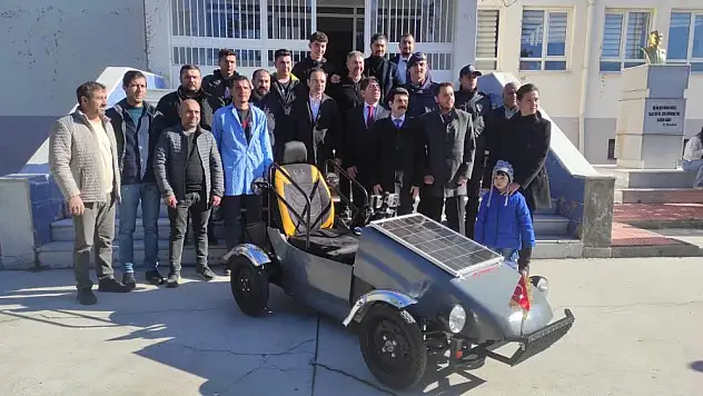 Hurda parçalardan elektrikli araç ürettiler