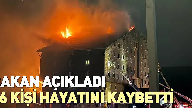 Bolu'daki yangın faciasında 66 kişi hayatını kaybetti