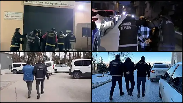 77 ilde 2 bin 795 şüpheli yakalandı