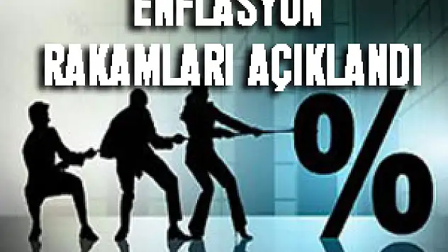 Enflasyon rakamları açıklandı