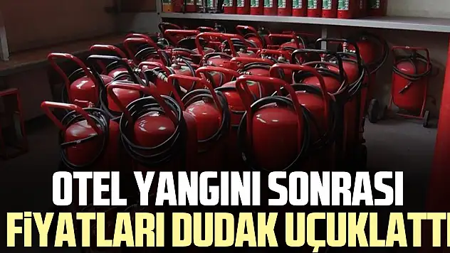 OTEL YANGINI SONRASI FİYATLAR DUDAK UÇUKLATTI