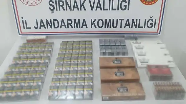 Jandarma ekiplerinden kaçakçılık operasyonu