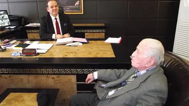 100 Yaşındaki Dönmez, Yıldız'ı ziyaret etti