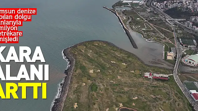 SAMSUN'DA KARA ALANI ARTTI