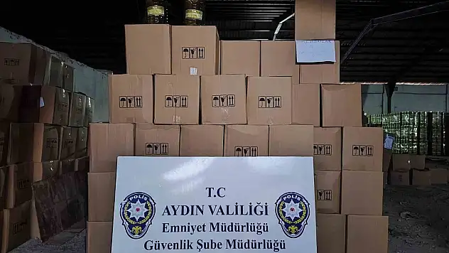 Aydın'da 2 bin 700 litre tağşiş yağ ele geçirildi