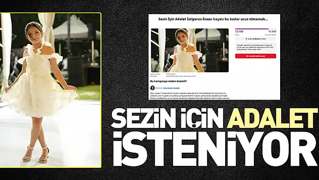 Sezin için adalet isteniyor