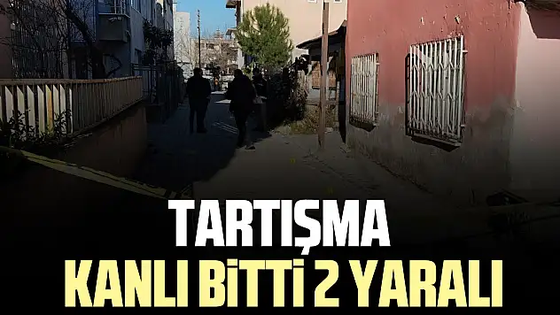 Tartışma Kanlı Bitti: 2 Yaralı