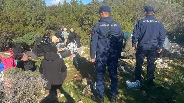 18 düzensiz göçmen yakalandı