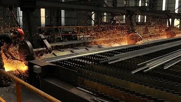 36,9 milyon ton ham çelik