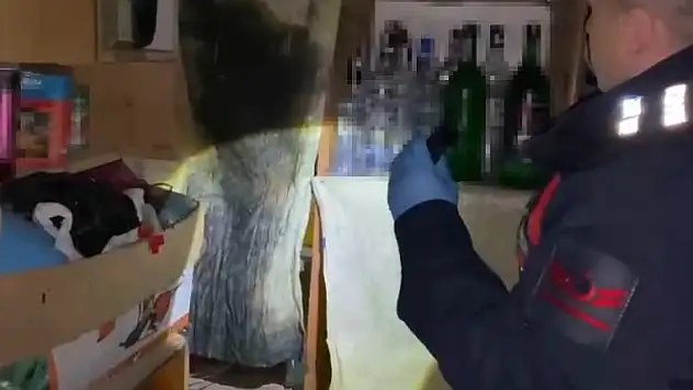 365 litre kaçak içki yakalandı