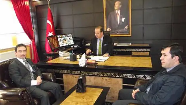 Sağlık-Sen'den Kaymakam Yıldız'a ziyaret