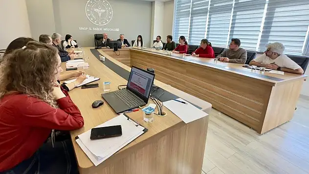 Sinop'ta MHRS sistemini değerlendirildi