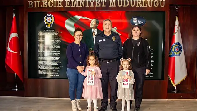 Minik öğrencilerden hayırlı olsun ziyareti