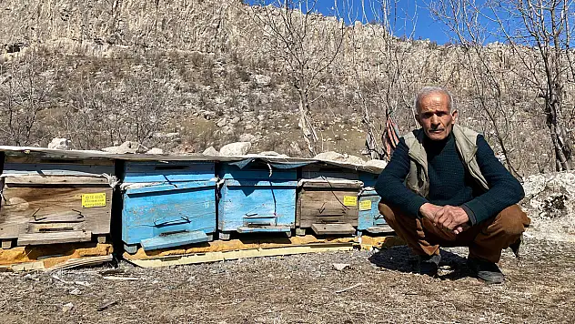 En kaliteli balı üretebilmek için 30 yıldır yoğun mesai harcıyor