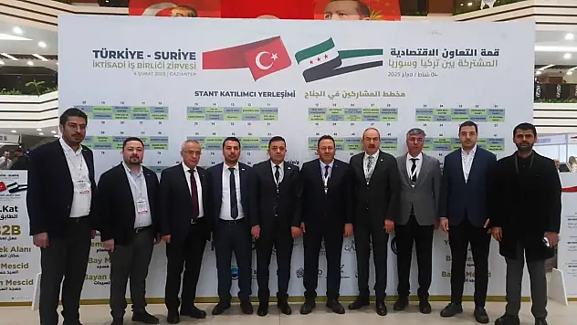 MÜSİAD yetkilileri, Suriye'nin yeniden imarı için Suriyeli işadamları bir araya geldi