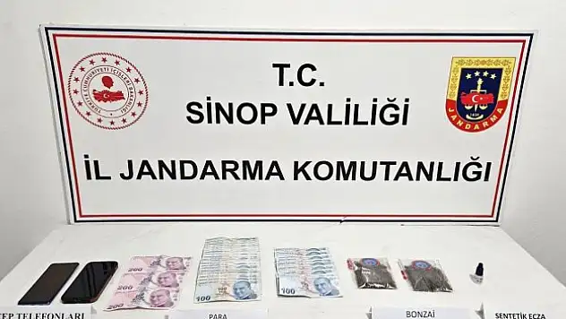 Sinop'ta uyuşturucu operasyonu