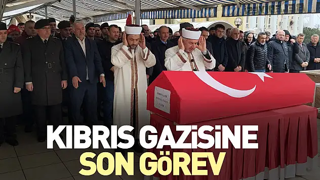 KIBRIS GAZİSİNE SON GÖREV