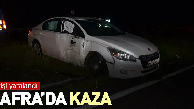 TRAFİK KAZASINDA 3 KİŞİ YARALANDI