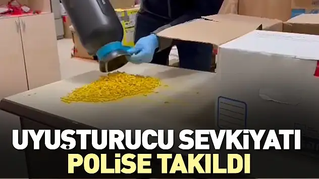 Tarım ilaçlama pompasına zulalanmış şekilde 2 bin 600 adet extacy hap ele geçirildi