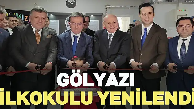 TERME GÖLYAZI İLKOKULU YENİLENDİ