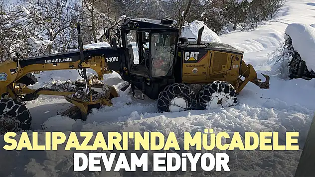 Salıpazarı'nda mücadele devam ediyor