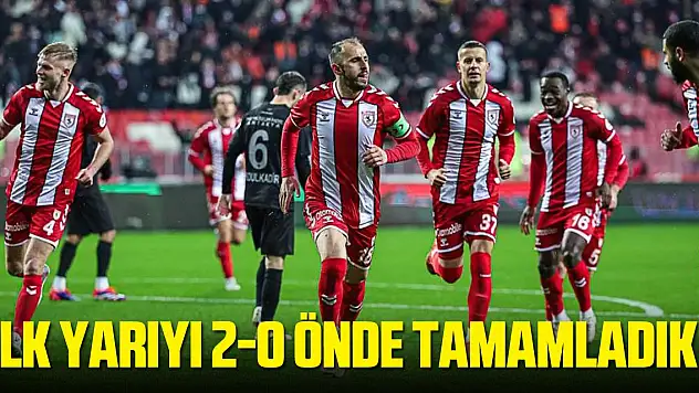 Trendyol Süper Lig: Samsunspor: 2 – Hatayspor: 0 (İlk yarı)