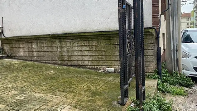 Kundaktaki bebek sokağa edildi