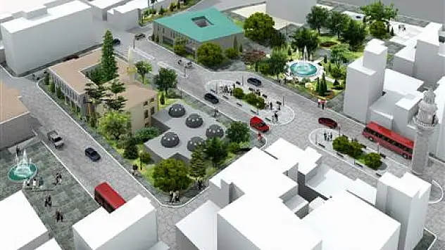 Saathane meydanı dönüşüm projesi