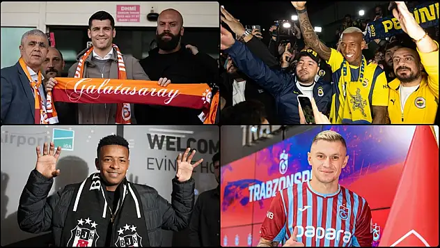 Süper ligde kış transfer döneminde 58 oyuncuyla anlaşıldı