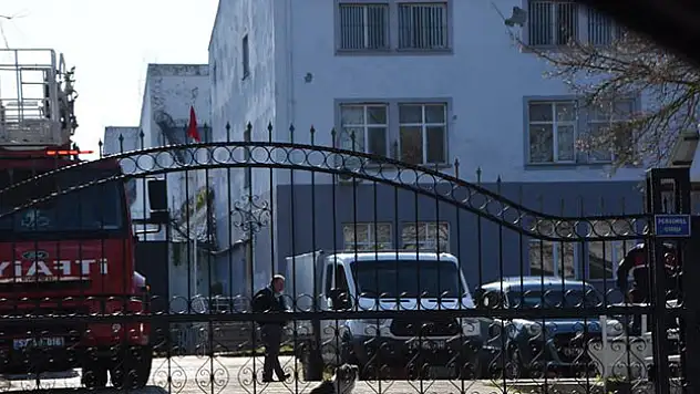 Cezaevinde yangın tatbikatı