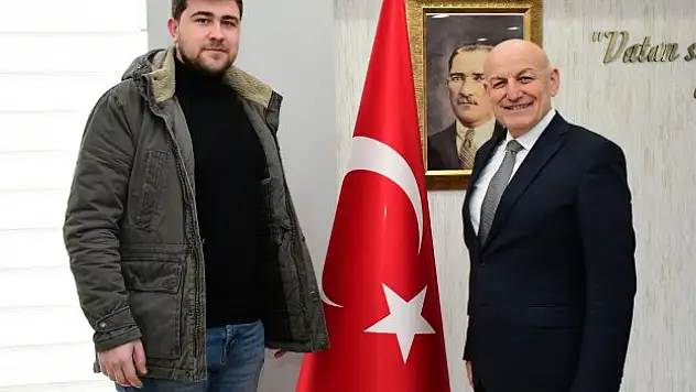 Başkan Kul, tedavisi tamamlanan TUSAŞ gazisini ağırladı