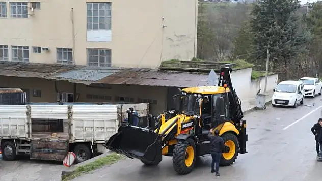 Kavak Belediyesi'ne yeni makine