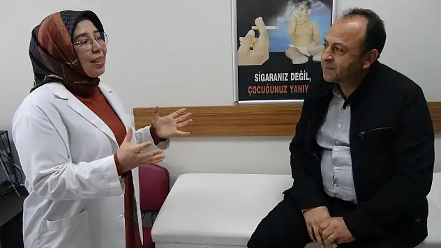 Polikliniklere başvuranların yüzde 80'i sigarayı bıraktı